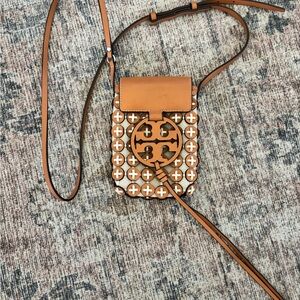 Tory Burch Chain Mail Miller Phone Crossbody